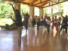 Dance class with Babacar