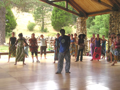Dance class with Moustapha
